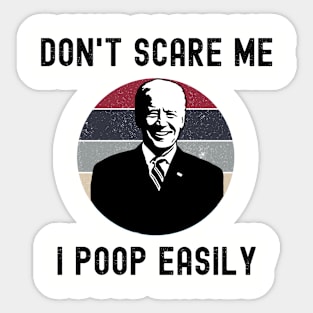 Funny Political Anti-Biden Republican Conservative Anti-Liberal Sticker